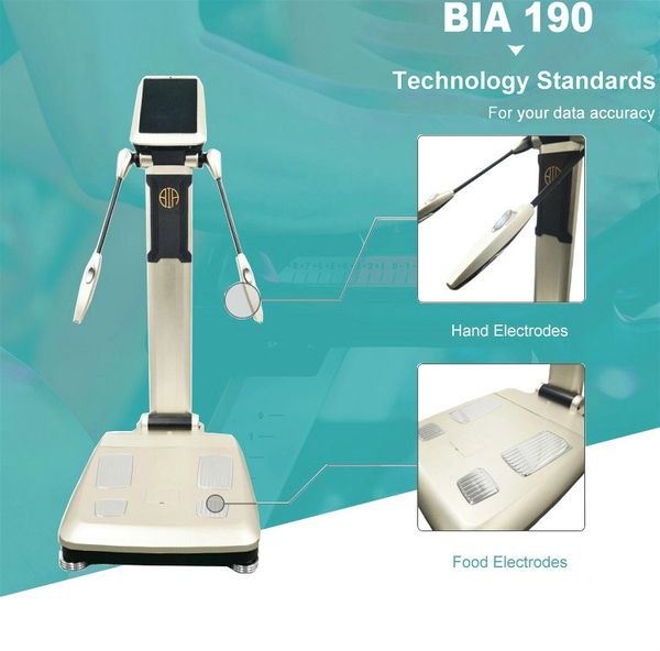 body bia composition analyzer fat test machine health analyzing device bio impedance beauty equipment weight reduce fitness gym
body bia composition analyzer fat test machine health analyzing device bio impedance beauty equipment weight reduce fitness gym