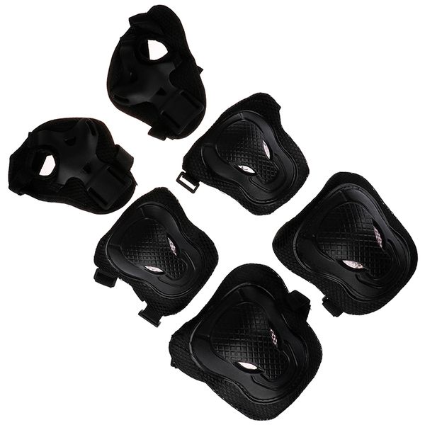 elbow & knee pads 6pcs brace support protect cycling protector kneepad rodilleras thickening football volleyball extreme sports, Black;gray
elbow & knee pads 6pcs brace support protect cycling protector kneepad rodilleras thickening football volleyball extreme sports, Black;gray