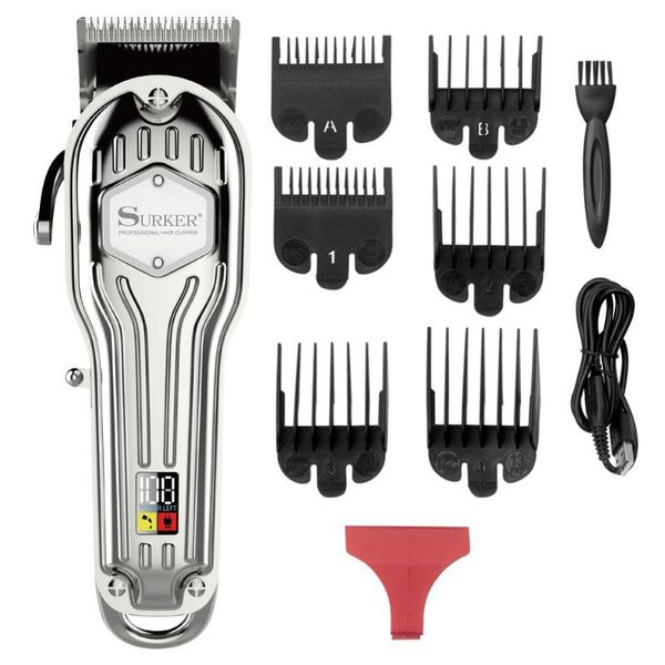 surker clipper self-cut личной стрижка kit silver помады волосы парикмахер для стрижки волос джентльмена стиль беспроводного триммер
surker clipper self-cut личной стрижка kit silver помады волосы парикмахер для стрижки волос джентльмена стиль беспроводного триммер