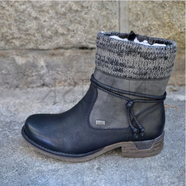 winter 2020 boots women basic ankle boots woman round toe zip platform boot female shoes warm lace up plush botas mujer, Black
winter 2020 boots women basic ankle boots woman round toe zip platform boot female shoes warm lace up plush botas mujer, Black