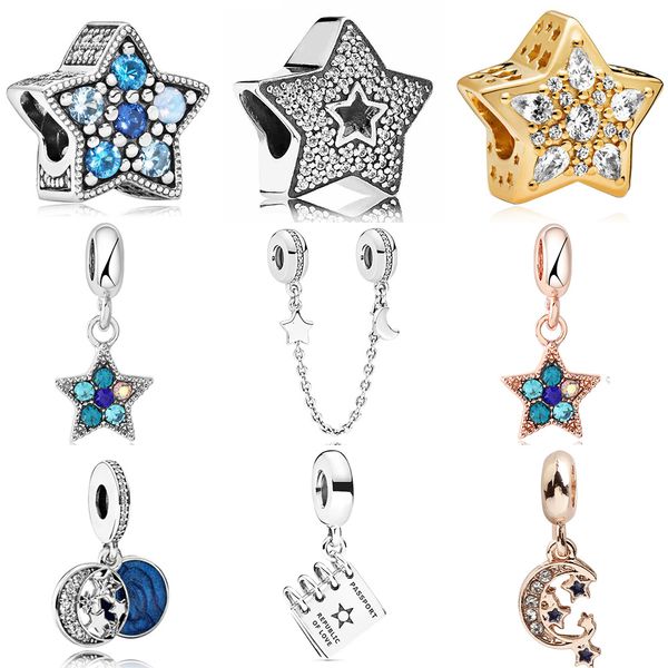 berloque star charms adapting original pandora jewelry bracelet diy necklace beads pendant bangle for women gift, Bronze;silver
berloque star charms adapting original pandora jewelry bracelet diy necklace beads pendant bangle for women gift, Bronze;silver
