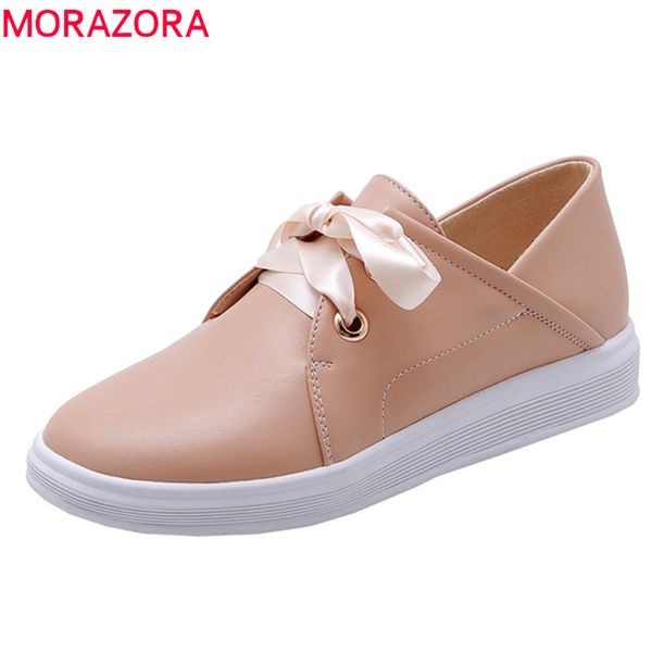 morazora 2020 new arrival spring summer flat shoes women round toe lace up single shoes comfortable casual female pink, Black
morazora 2020 new arrival spring summer flat shoes women round toe lace up single shoes comfortable casual female pink, Black