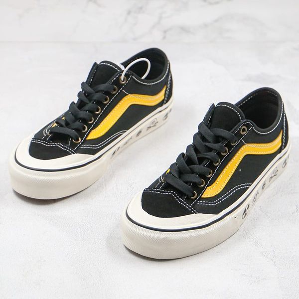 new low-cut biochemical graffiti biohazard black gold black yellow skull half moon toe cap style 36 decon sf canvas sneakers 35-44
new low-cut biochemical graffiti biohazard black gold black yellow skull half moon toe cap style 36 decon sf canvas sneakers 35-44