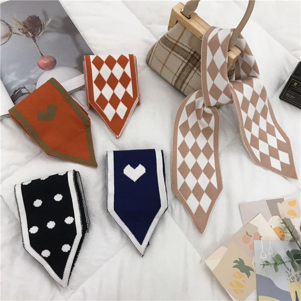new korea fashion all-match small knitted wool scarves autumn winter women knitting bow tie collar, Blue;purple
new korea fashion all-match small knitted wool scarves autumn winter women knitting bow tie collar, Blue;purple