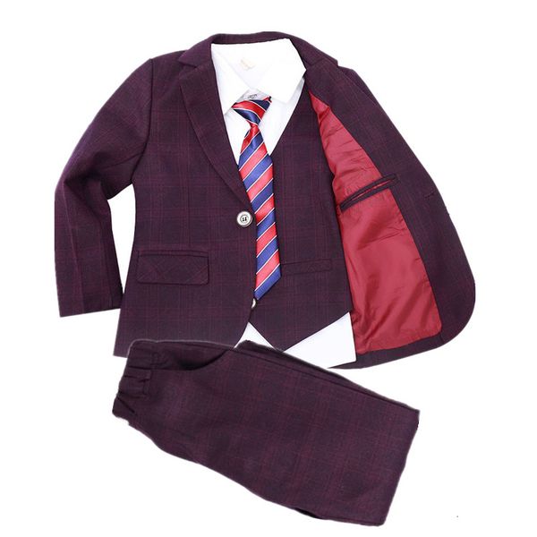 boys formal tuxedo wedding suit set kids blazer vest pants 3pcs clothing set school children teens performance costume outfits, Blue
boys formal tuxedo wedding suit set kids blazer vest pants 3pcs clothing set school children teens performance costume outfits, Blue