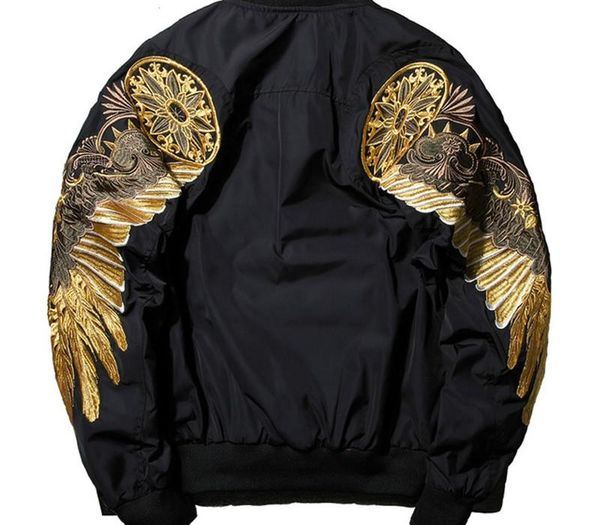 zogaa 2019 new autumn winter men jackets black army green embroidery bomber jacket men streetwear brand-clothing flight jackets, Black;brown
zogaa 2019 new autumn winter men jackets black army green embroidery bomber jacket men streetwear brand-clothing flight jackets, Black;brown