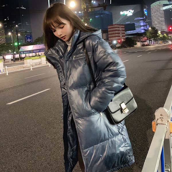 women's down & parkas 2021 winter hooded long coat korean style loose cotton outerwear warm thicken coats solid color casual parka, Black
women's down & parkas 2021 winter hooded long coat korean style loose cotton outerwear warm thicken coats solid color casual parka, Black