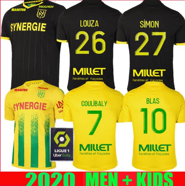 20 21 fc nantes soccer jersey home away maillot de foot simon louza a toure blas coco coulibaly men kids football shirts, Black;yellow
20 21 fc nantes soccer jersey home away maillot de foot simon louza a toure blas coco coulibaly men kids football shirts, Black;yellow