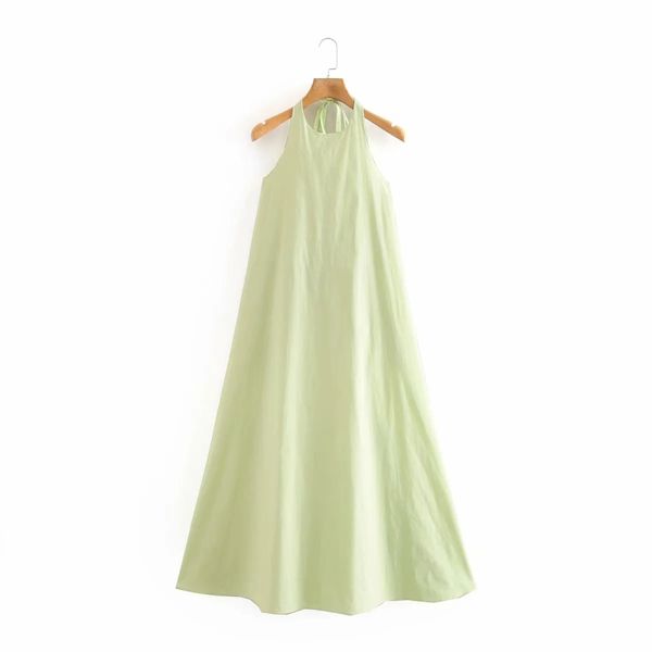 elegant women loose green long dress 2020 summer fashion ladies halter boho dresses casual female sleeveless dress girls chic, Black;gray
elegant women loose green long dress 2020 summer fashion ladies halter boho dresses casual female sleeveless dress girls chic, Black;gray