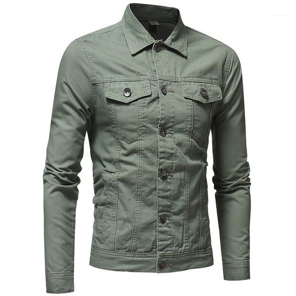 coats fashion procket male clothing men autumn designer denim jacket laperl neck long sleeve solid color homme, Black;brown
coats fashion procket male clothing men autumn designer denim jacket laperl neck long sleeve solid color homme, Black;brown