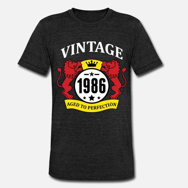 vintage 1986 aged to perfection t shirt men custom tee shirt round collar male famous new fashion summer style trend shirt
vintage 1986 aged to perfection t shirt men custom tee shirt round collar male famous new fashion summer style trend shirt