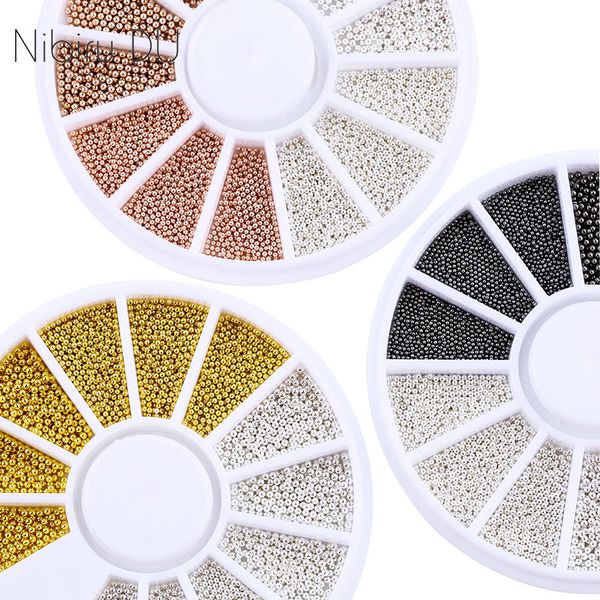 nail art decorations metal caviar beads micro 1 box design 2 sizes gold silver rose steel for gel nails, Silver;gold
nail art decorations metal caviar beads micro 1 box design 2 sizes gold silver rose steel for gel nails, Silver;gold
