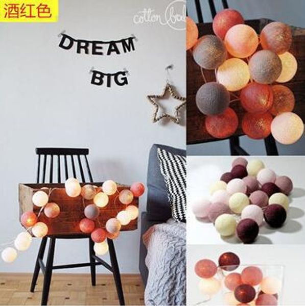 led thailand cotton ball string lights christmas day lights ins living room bedroom decoration confession small colored lights string
led thailand cotton ball string lights christmas day lights ins living room bedroom decoration confession small colored lights string