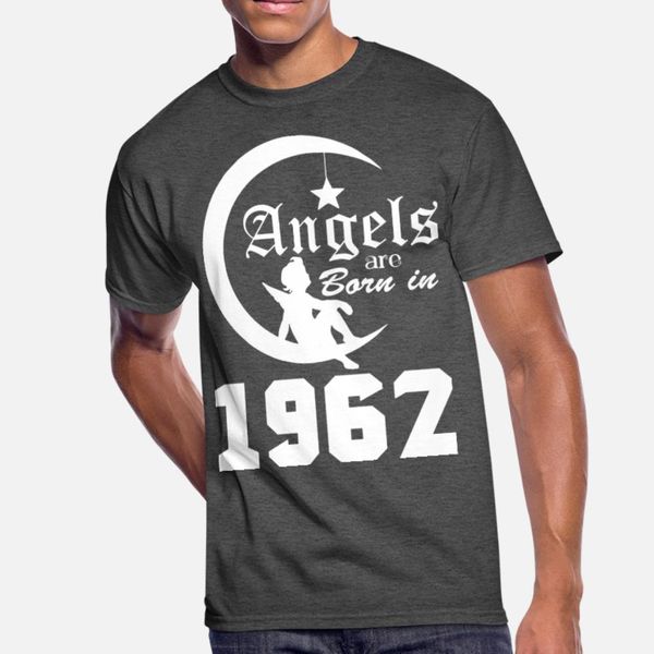 angels are born in 1962 t shirt men design short sleeve o neck letters loose fashion spring autumn pictures shirt, White;black
angels are born in 1962 t shirt men design short sleeve o neck letters loose fashion spring autumn pictures shirt, White;black
