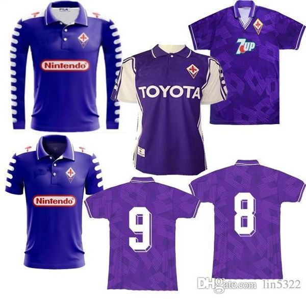 1998 1999 retro fiorentina soccer jerseys 9 batistuta 10 rui costa custom vintage 98 99 florence home football shirt camisas de futebol, Black;yellow
1998 1999 retro fiorentina soccer jerseys 9 batistuta 10 rui costa custom vintage 98 99 florence home football shirt camisas de futebol, Black;yellow