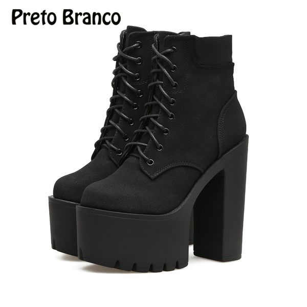 preto branco 2020 autumn winter high thick bottom water table high heel boots winter boots women leather -686-2, Black
preto branco 2020 autumn winter high thick bottom water table high heel boots winter boots women leather -686-2, Black