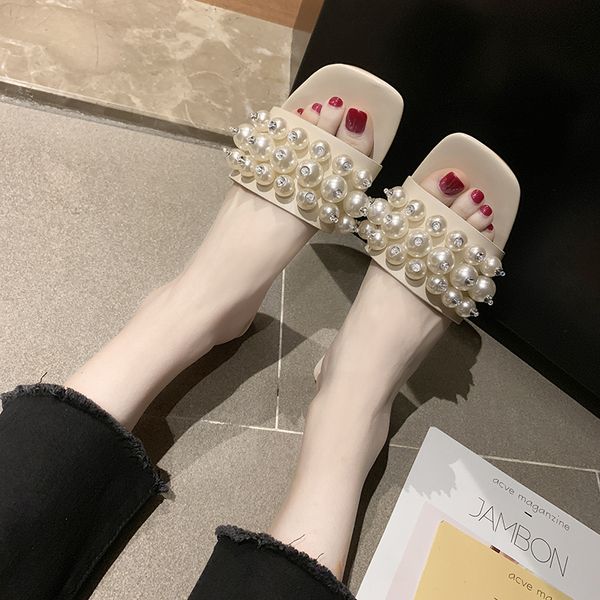 shoes ladies' slippers luxury slides low string bead slipers women designer summer 2020 flat pu rubber rome female shoes, Black
shoes ladies' slippers luxury slides low string bead slipers women designer summer 2020 flat pu rubber rome female shoes, Black
