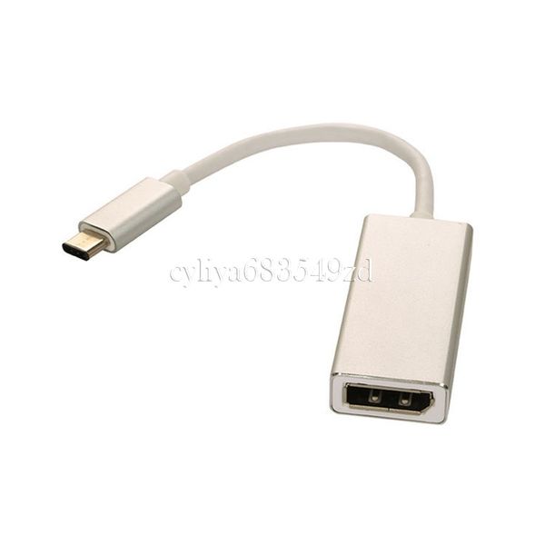 usb 3.1 type-c to displayport adapter cable support 4k output aluminium case usb-c to dp female for new macbook chromebook pixel
usb 3.1 type-c to displayport adapter cable support 4k output aluminium case usb-c to dp female for new macbook chromebook pixel