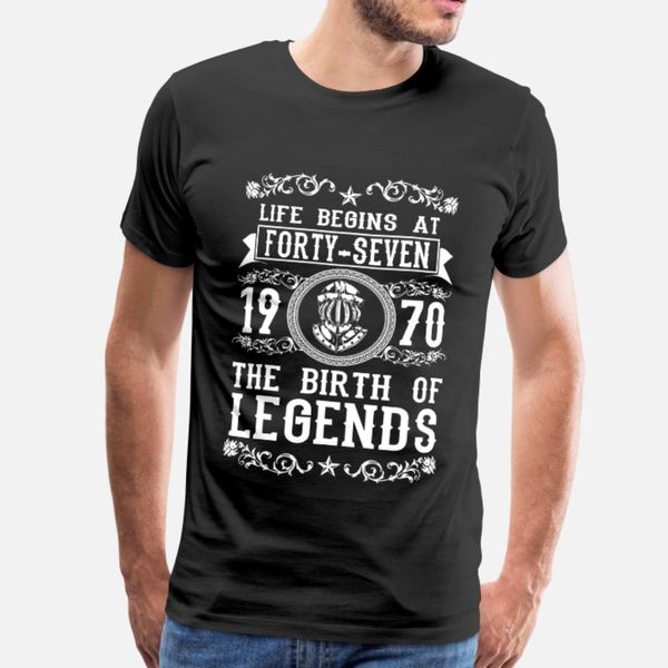 1970 47 years legends 2017 t shirt men design cotton crew neck homme sunlight new style spring outfit shirt
1970 47 years legends 2017 t shirt men design cotton crew neck homme sunlight new style spring outfit shirt