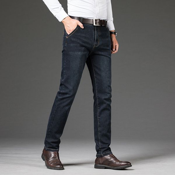 men's jeans 2021 autumn straight men business smart casual stretch denim plus size 46 pant male long trousers,2011, Blue
men's jeans 2021 autumn straight men business smart casual stretch denim plus size 46 pant male long trousers,2011, Blue