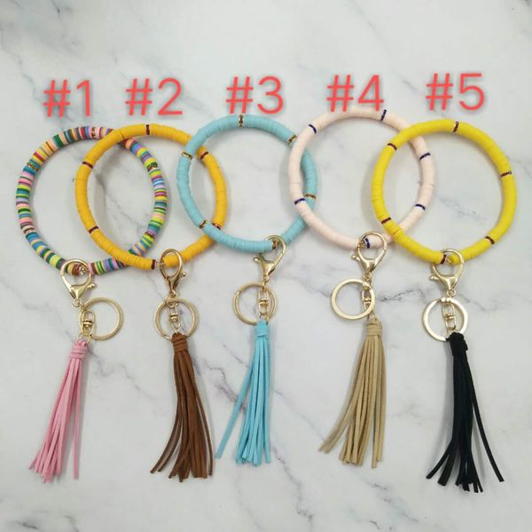 crossborder europe america and south korea velvet tassel keychain wild color clay bracelet bohemian ethnic style, Silver
crossborder europe america and south korea velvet tassel keychain wild color clay bracelet bohemian ethnic style, Silver