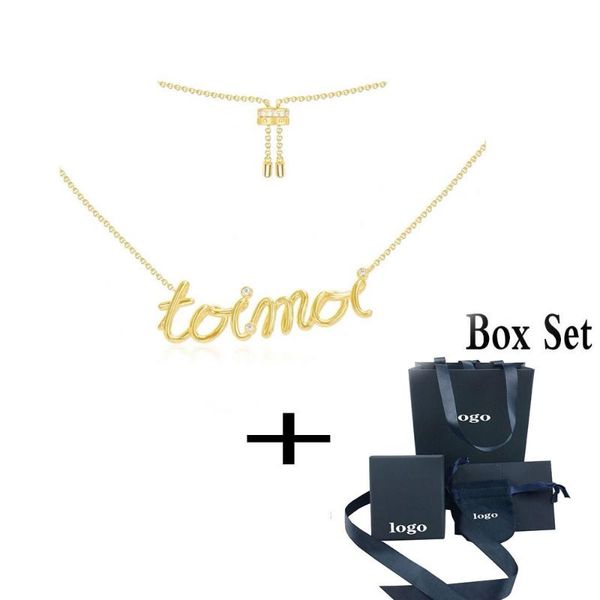 fashion charm 925 original , toi et moi adjustable necklace, women with mono logo charm zircon jewelry, Silver
fashion charm 925 original , toi et moi adjustable necklace, women with mono logo charm zircon jewelry, Silver