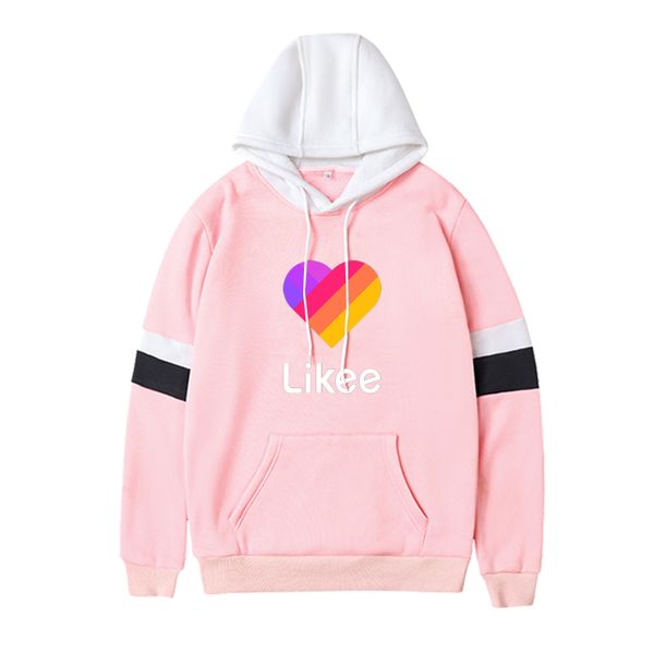 autumn winter likee pullover sweatshirt kawaii pink stitching sweatshirt for women street hip hop couple hoodie casual hoodies, Black
autumn winter likee pullover sweatshirt kawaii pink stitching sweatshirt for women street hip hop couple hoodie casual hoodies, Black