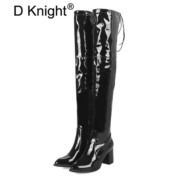 d knight plus size 33-48 women thigh high pole dance boots pointed toe side zipper black over the knee high boots for women 
d knight plus size 33-48 women thigh high pole dance boots pointed toe side zipper black over the knee high boots for women