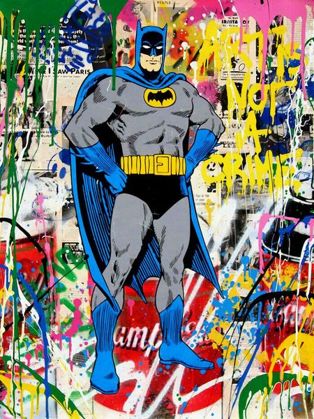 mr brainwash graffiti art is not a crime batman wall decor handpainted &hd print oil painting on canvas wall art canvas pictures 200814
mr brainwash graffiti art is not a crime batman wall decor handpainted &hd print oil painting on canvas wall art canvas pictures 200814