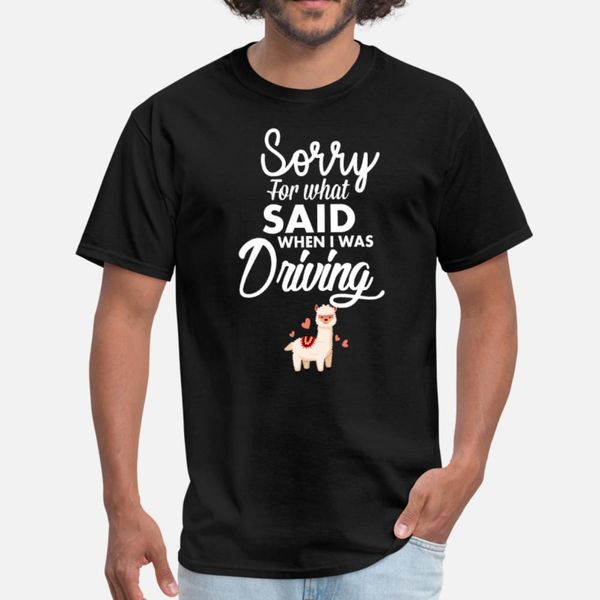 llama sorry driving alpaca funny gift pet t shirt men character cotton s-3xl original interesting new fashion spring original shirt
llama sorry driving alpaca funny gift pet t shirt men character cotton s-3xl original interesting new fashion spring original shirt