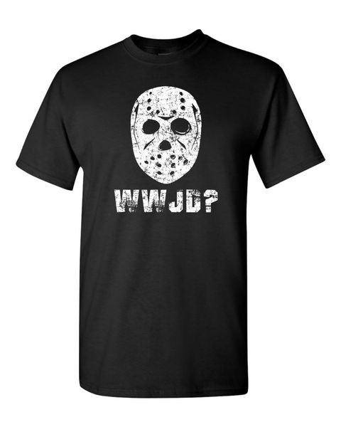 2019 new summer men fashion wwjd what would jason do mask movie men's o-neck tee shirts
2019 new summer men fashion wwjd what would jason do mask movie men's o-neck tee shirts
