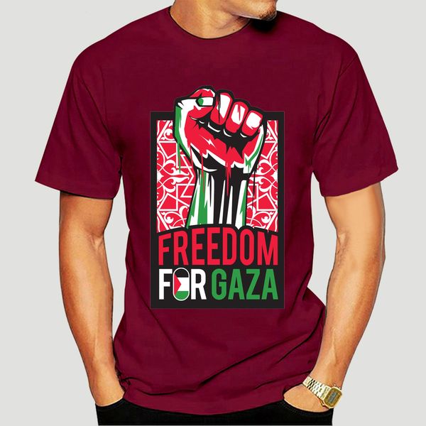 t-shirt palestina pace israele gaza liberta' om - 3 s-m-l-xl-2xl-3xl-3898d