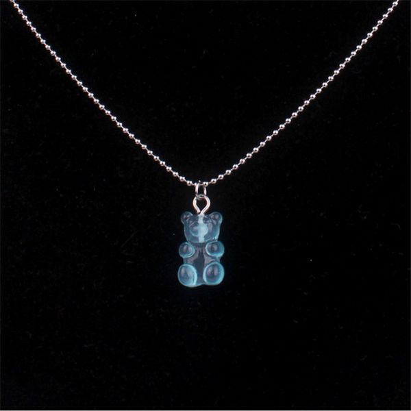 new 1pcs resin little bear alloy chain pendant necklace multi-style charms chain for women girl friendship accessories jewelry, Silver
new 1pcs resin little bear alloy chain pendant necklace multi-style charms chain for women girl friendship accessories jewelry, Silver