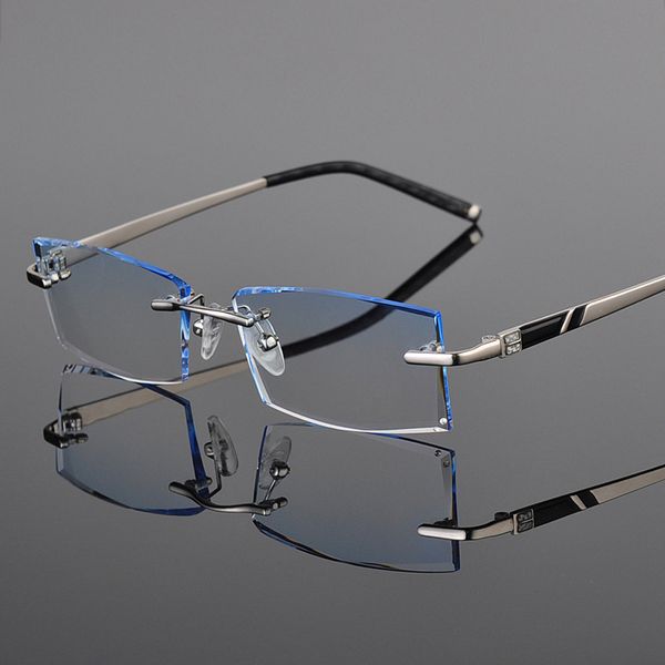 reven jate 58030 alloy rimless diamond cutting man glasses frame optical prescription eyeglasses men eyewear fashion, Black
reven jate 58030 alloy rimless diamond cutting man glasses frame optical prescription eyeglasses men eyewear fashion, Black