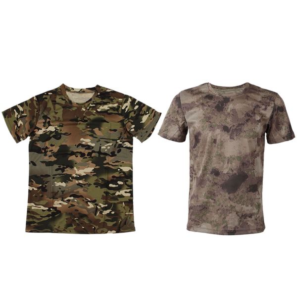 2 pcs new outdoor hunting camouflage t-shirt men breathable army combat t shirt dry sport camo camp tees xxxl (ruins yellow & cp, Black;red
2 pcs new outdoor hunting camouflage t-shirt men breathable army combat t shirt dry sport camo camp tees xxxl (ruins yellow & cp, Black;red