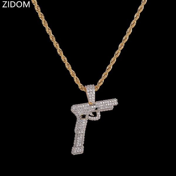 pendant necklaces men hip hop iced out bling pistol shape cubic zirconia hiphop pendants necklace jewelry gifts, Silver
pendant necklaces men hip hop iced out bling pistol shape cubic zirconia hiphop pendants necklace jewelry gifts, Silver