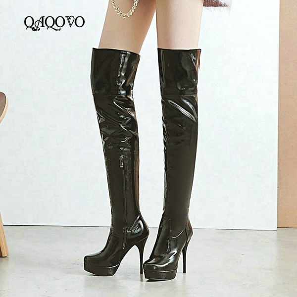 women thin high heel over the knee boots fashion zipper boots comfort round toe fall winter thigh black white red
women thin high heel over the knee boots fashion zipper boots comfort round toe fall winter thigh black white red