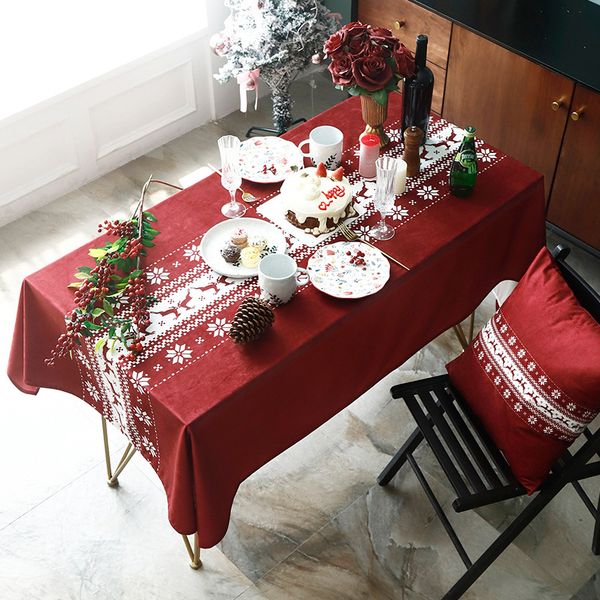 table cloth christmas year red elk santa claus tablecothes dining watherproof cover cartoon rectangle home party
table cloth christmas year red elk santa claus tablecothes dining watherproof cover cartoon rectangle home party