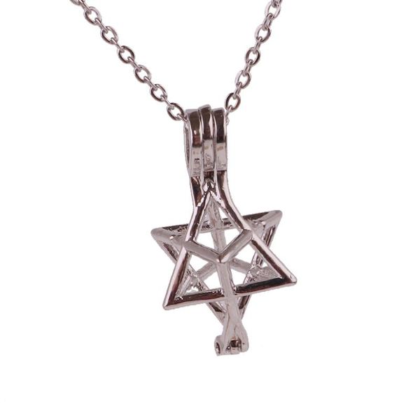 k1647 медь двойной fairy pentagram бисера pearl клетка аромат медальон ожерелье эфирное масло диффузор с цепью из нержавеющей стали, Silver
k1647 медь двойной fairy pentagram бисера pearl клетка аромат медальон ожерелье эфирное масло диффузор с цепью из нержавеющей стали, Silver