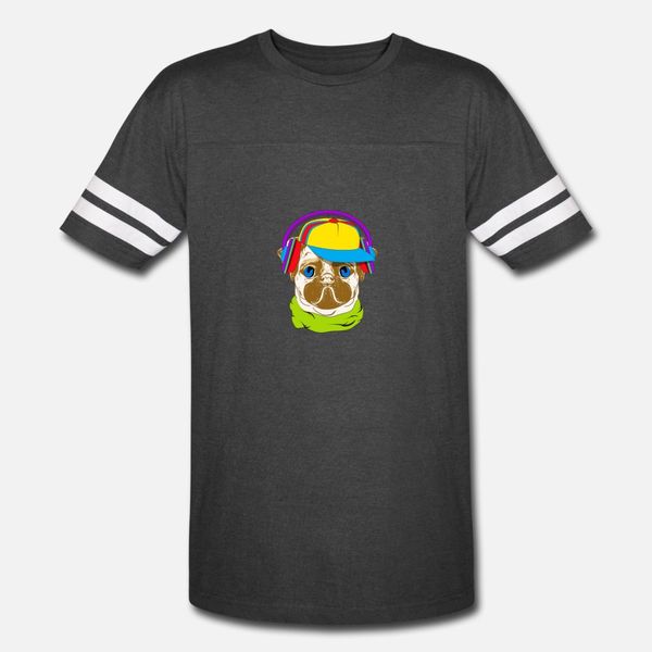 pug dog in hip hop hat and headphones t shirt men knitted tee shirt size s-3xl cool loose authentic spring leisure shirt
pug dog in hip hop hat and headphones t shirt men knitted tee shirt size s-3xl cool loose authentic spring leisure shirt