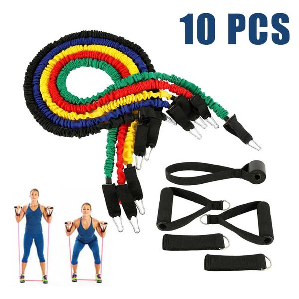 10pcs/set heavy pull rope fitness exercises tube resistance bands fitness elastic bands for home training workout equipment yoga
10pcs/set heavy pull rope fitness exercises tube resistance bands fitness elastic bands for home training workout equipment yoga