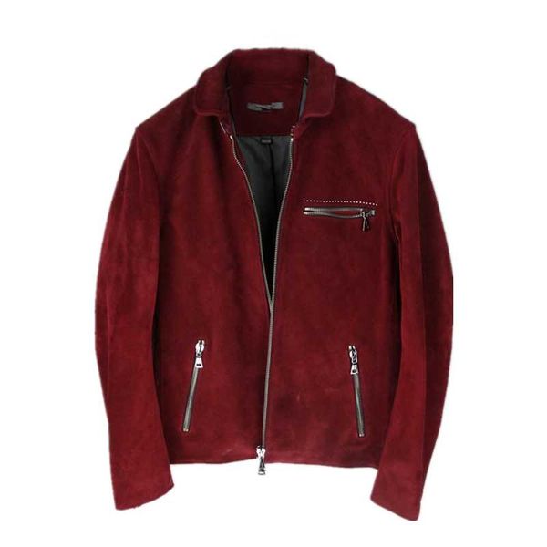 men's leather & faux 2021 red men italy style slim fit jacket plus size xxxl genuine thick cowhide autumn short fashion natural coat, Black
men's leather & faux 2021 red men italy style slim fit jacket plus size xxxl genuine thick cowhide autumn short fashion natural coat, Black
