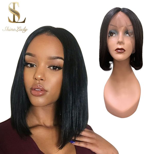 shinelady t part lace wig human hair 13x1 middle part brazilian straight wig with baby hair bob lace front human wigs, Black;brown
shinelady t part lace wig human hair 13x1 middle part brazilian straight wig with baby hair bob lace front human wigs, Black;brown