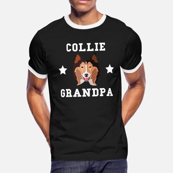 collie grandpa granddog t shirt men print cotton o-neck trend crazy funny summer style leisure shirt
collie grandpa granddog t shirt men print cotton o-neck trend crazy funny summer style leisure shirt