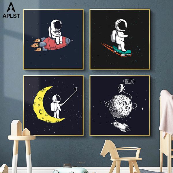outer space rocket astronauts posters hello moon spaceship canvas prints nursery wall painting art picture baby kids room decor
outer space rocket astronauts posters hello moon spaceship canvas prints nursery wall painting art picture baby kids room decor