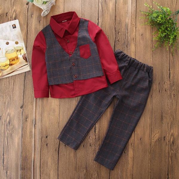 spring baby boy gentleman suit long sleeve blouse boys kids clothes children's clothing fake two pieces pants 2pcs kg-210, White
spring baby boy gentleman suit long sleeve blouse boys kids clothes children's clothing fake two pieces pants 2pcs kg-210, White