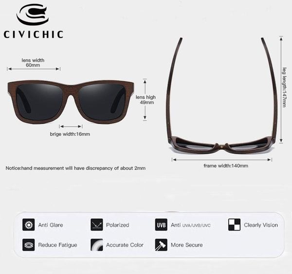 chic polarized sunglasses women men brand designer bamboo gafas de sol vintage wood driving glasses mirror lunettes uv40003
chic polarized sunglasses women men brand designer bamboo gafas de sol vintage wood driving glasses mirror lunettes uv40003