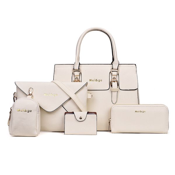 2020 new fashion one-shoulder crossbody hand cross pattern mother bag five-piece women bag
2020 new fashion one-shoulder crossbody hand cross pattern mother bag five-piece women bag