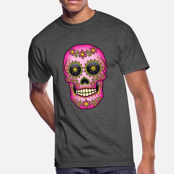 pink floral sugar skull t shirt men personalized 100% cotton round collar fit graphic building spring autumn letter shirt
pink floral sugar skull t shirt men personalized 100% cotton round collar fit graphic building spring autumn letter shirt