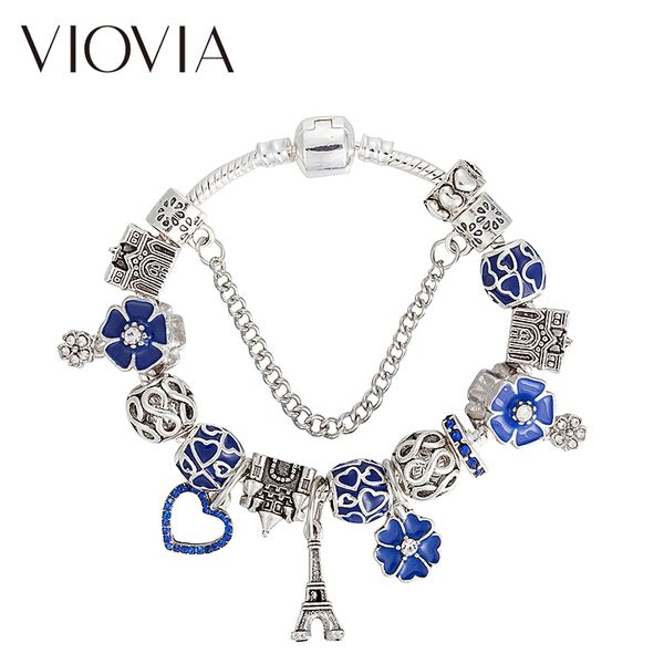 anklets viovia european style castle beads charms bracelets & bangles pyramid for women christmas fashion jewelry b17141, Red;blue
anklets viovia european style castle beads charms bracelets & bangles pyramid for women christmas fashion jewelry b17141, Red;blue